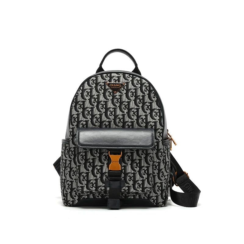 Jacquard backpack